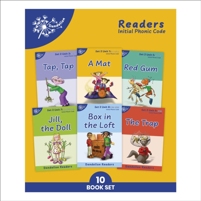 Phonic Books Dandelion Readers Set 2 Units 110