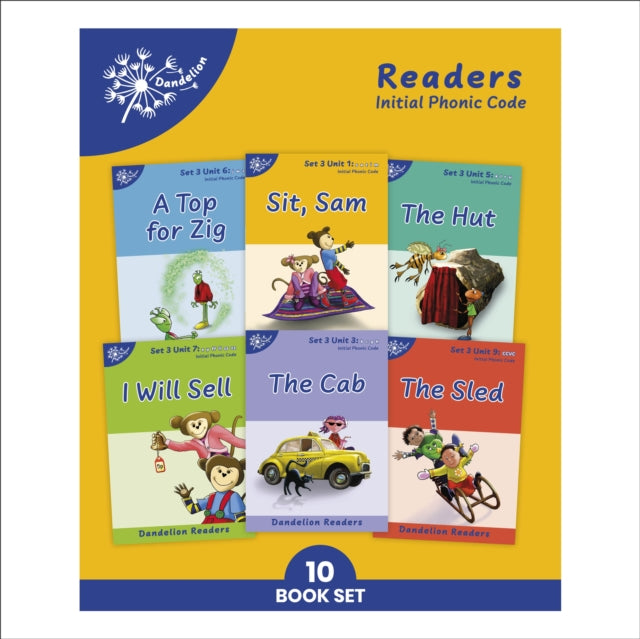 Phonic Books Dandelion Readers Set 3 Units 110