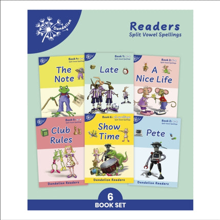 Phonic Books Dandelion Readers Split Vowel Spellings