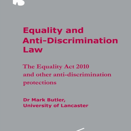 Equality and Anti-Discrimination Law: The