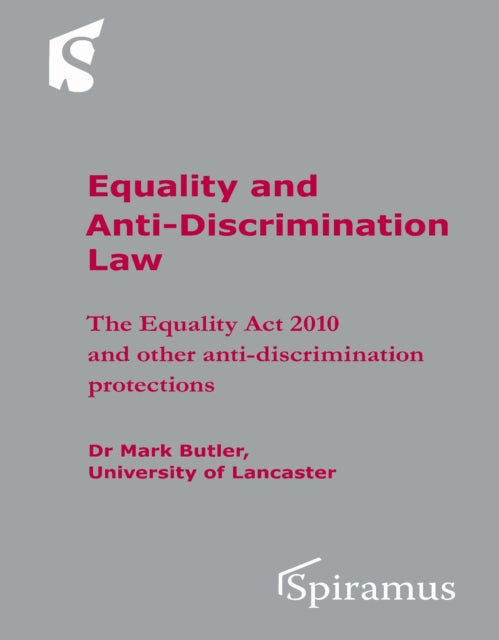 Equality and Anti-Discrimination Law: The