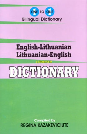 One-to-one dictionary: English-Lithuanian & Lithuanian-English dictionary