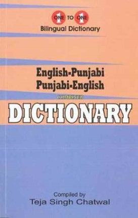 English-Punjabi & Punjabi-English One-to-One Dictionary. Exam Suitable: Script & Roman: 2017