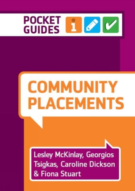 Community Placements: A Pocket Guide