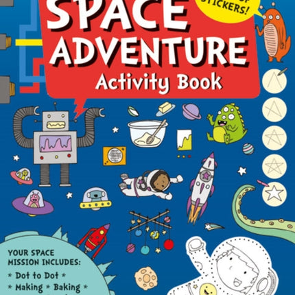 Space Adventure Activity Book