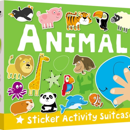 Sticker Activity Suitcase - Animals
