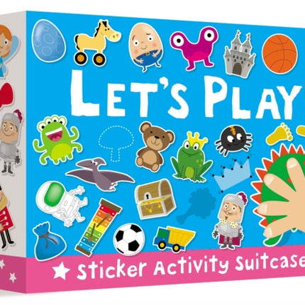 Sticker Activity Suitcase  Lets Play