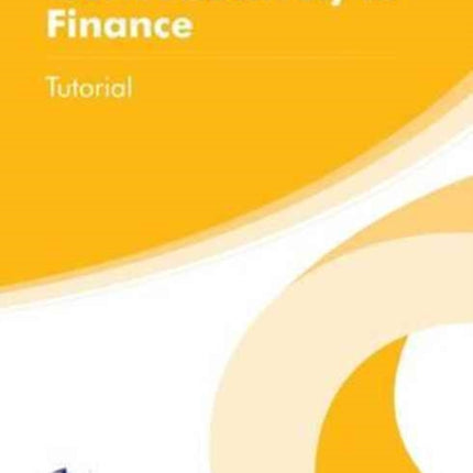 Work Effectively in Finance Tutorial