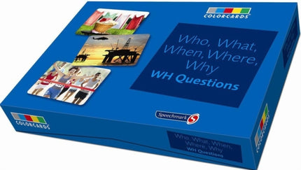 Who, What, When, Where Colorcards -Interrogative Pronouns: Wh Questions