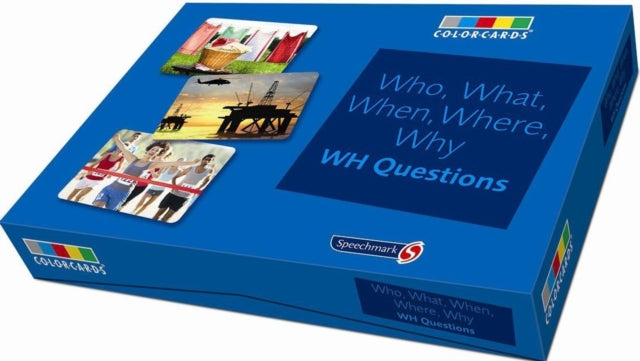 Who, What, When, Where Colorcards -Interrogative Pronouns: Wh Questions