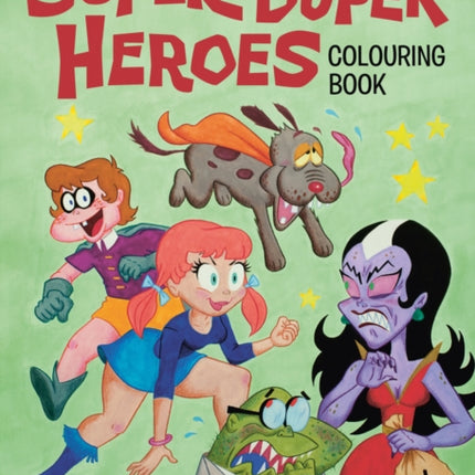 Super Duper Heroes Colouring Book