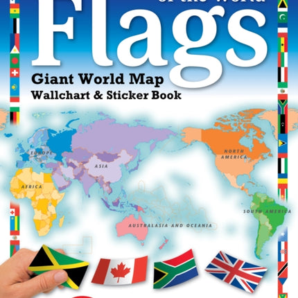 Flags of the World: World Map Wallchart Poster and Sticker Book