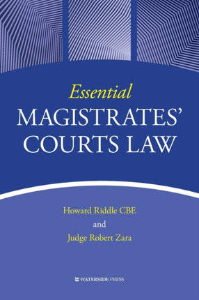 Essential Magistrates' Courts Law