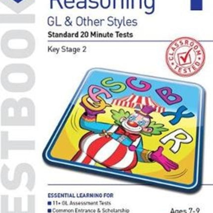 11+ Verbal Reasoning Year 3/4 GL & Other Styles
