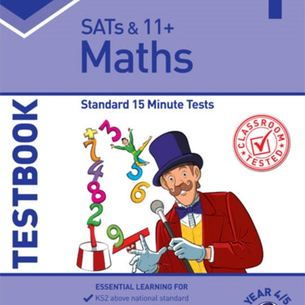 KS2 Maths Year 4/5 Testbook 1: Standard 15 Minute Tests