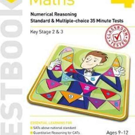 11+ Maths Year 5-7 Testbook 4: Numerical Reasoning Standard & Multiple-Choice 35 Minute Tests