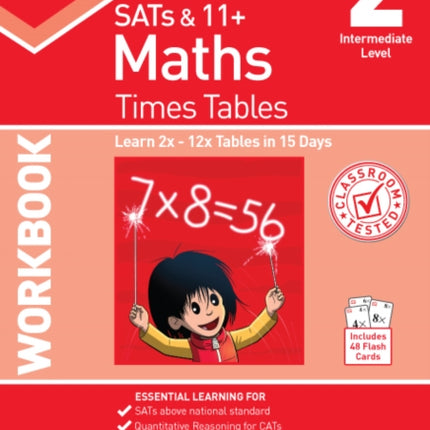 KS2 Times Tables Workbook 2