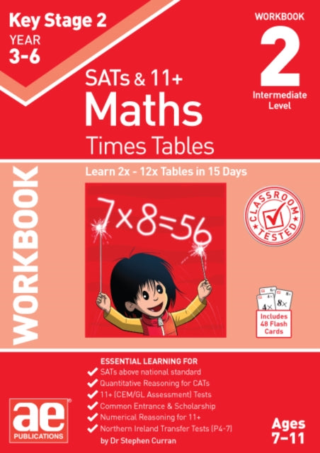 KS2 Times Tables Workbook 2