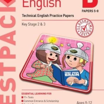 11 English Year 57 Testpack B Practice Papers 58