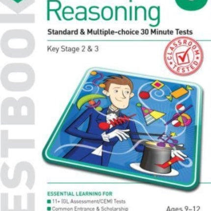 11+ Non-verbal Reasoning Year 5-7 Testbook 3: Standard & Multiple-choice 30 Minute Tests