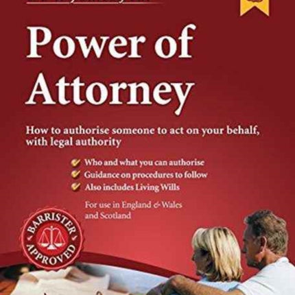 Lawpack Power of Attorney DIY Kit: For Creating General and Lasting Powers of Attorney, and Scottish Equivalents