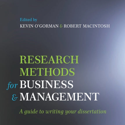 Research Methods for Business and Management: a