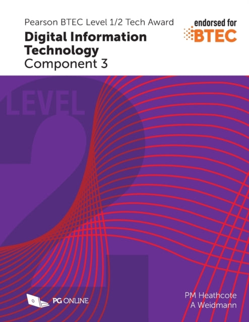 Pearson BTEC Level 1/2 Tech Award in Digital Information Technology: Component 3: 2019