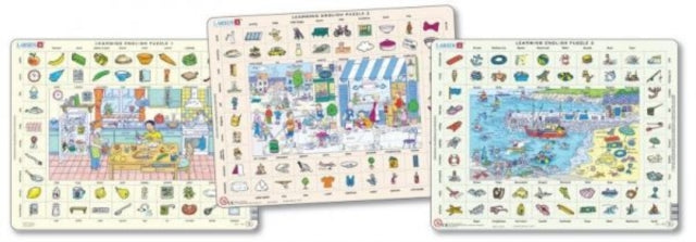 English Educational Jigsaw Pack