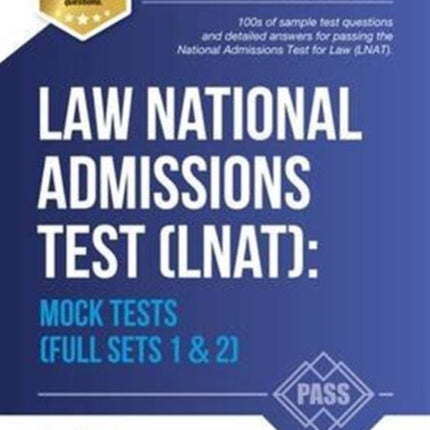 Law National Admissions Test (LNAT): Mock Tests