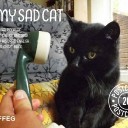 My Sad Cat Postcard Pack