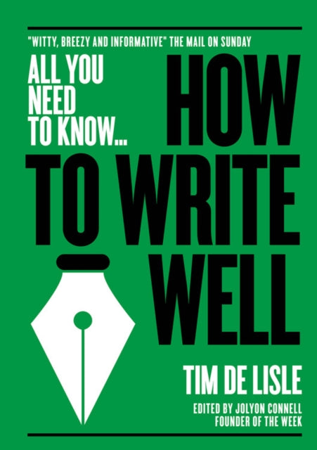 How to Write Well