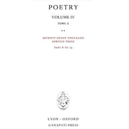 Poetry IV, tome 2: Seventy-seven thousand