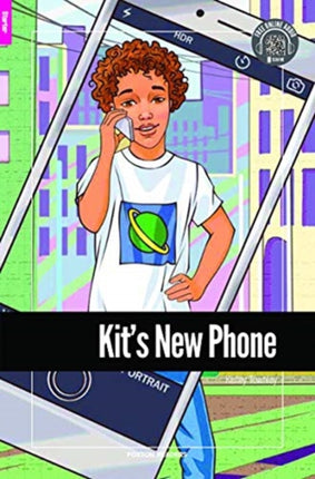 Kit's New Phone - Foxton Reader Starter Level (300 Headwords A1) with free online AUDIO