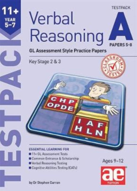 11 Verbal Reasoning Year 57 GL  Other Styles Testpack A Papers 58