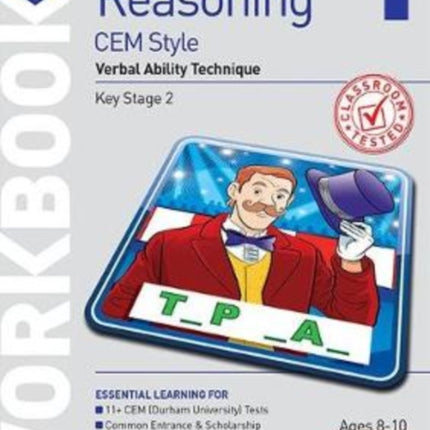 11+ Verbal Reasoning Year 4/5 CEM Style Workbook 1: Verbal Ability Technique