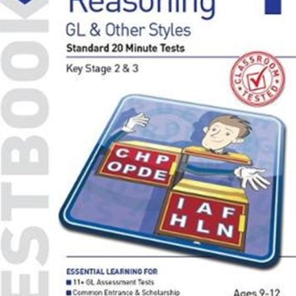 11+ Verbal Reasoning Year 5-7 GL & Other Styles Testbook 1: Standard 20 Minute Tests