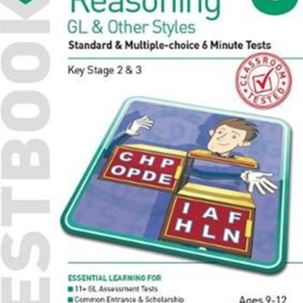 11+ Verbal Reasoning Year 5-7 GL & Other Styles Testbook 3: Standard & Multiple-choice 6 Minute Tests