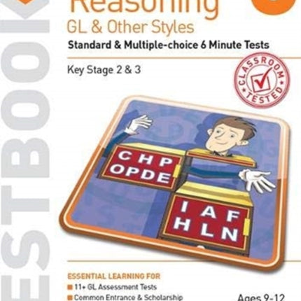 11+ Verbal Reasoning Year 5-7 GL & Other Styles Testbook 5: Standard & Multiple-choice 6 Minute Tests