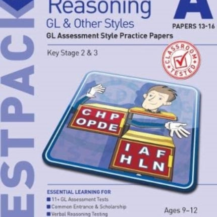 11 Verbal Reasoning Year 57 GL  Other Styles Testpack A Papers 1316