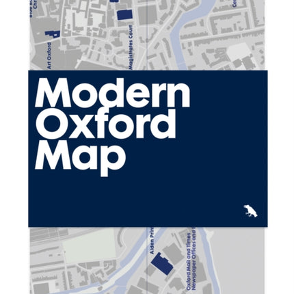 Modern Oxford Map: Guide to Modern Architecture in Oxford