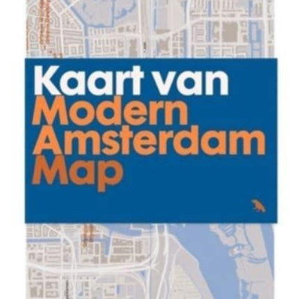 Modern Amsterdam Map