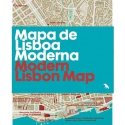 Modern Lisbon Map: Mapa de Lisboa Moderna