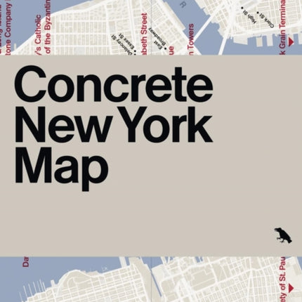 Concrete New York Map: Guide to Concrete and Brutalist Architecture in New York City