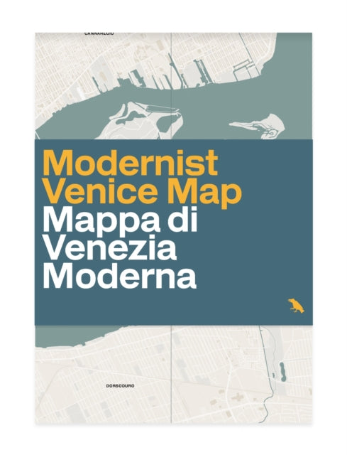 Modern Venice Map: Guide to 20th Century Architecture in Venice, Italy