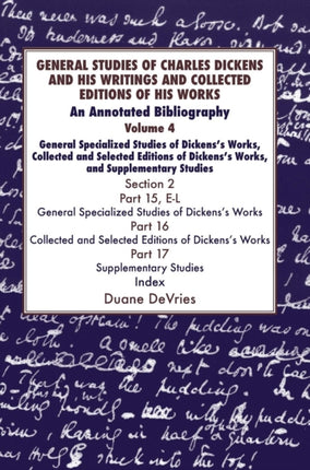 General Studies of Charles Dickens and His
