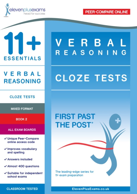 11+ Essentials Verbal Reasoning: Cloze Tests Book