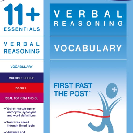 11+ Essentials Verbal Reasoning: Vocabulary Book