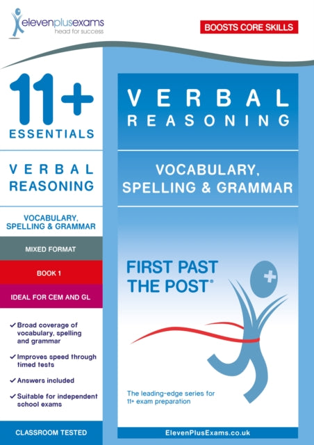 11+ Essentials Verbal Reasoning: Vocabulary,