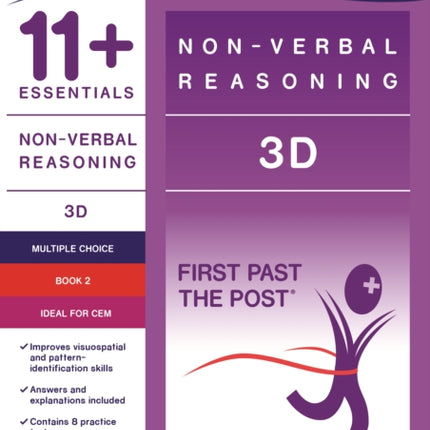 11+ Essentials - 3-D Non-verbal Reasoning Book 2