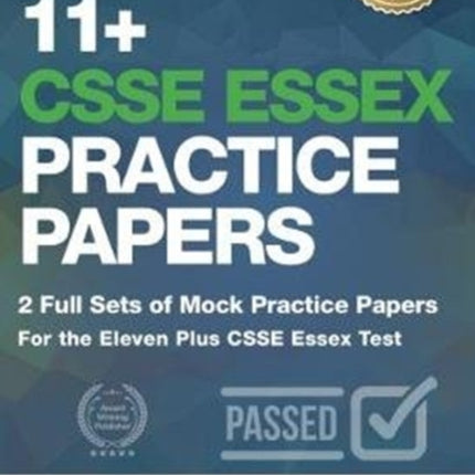11+ CSSE Essex Practice Papers: 2 Full Sets of